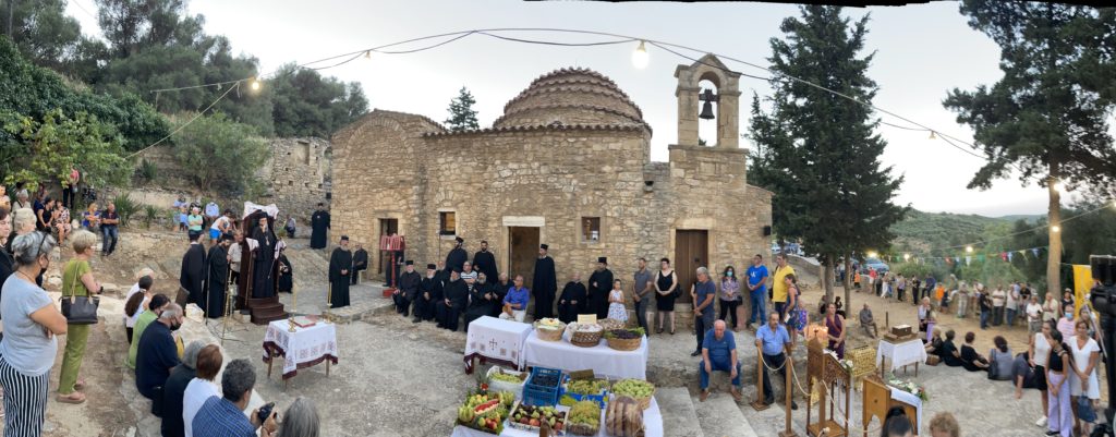 Ιερά Παράκληση- Ευλογία των καρπών της γης στην Ροτόντα