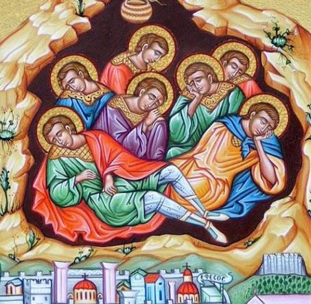 7 Djemtë e Efesit. Transferimi i lipsanit të Oshënares Evdhokia. 9000 dëshmorët në Persi