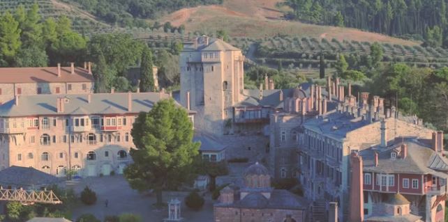 Ο Πύργος της Μεταμορφώσεως της Ιεράς Μεγίστης Μονής Βατοπαιδίου (ΒΙΝΤΕΟ)