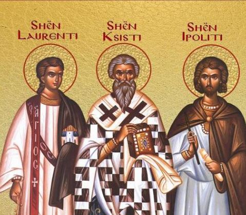 Dëshmorët Laurenti kryedhjak, Ksisti i Romës, Ipoliti, Iron Filozofi