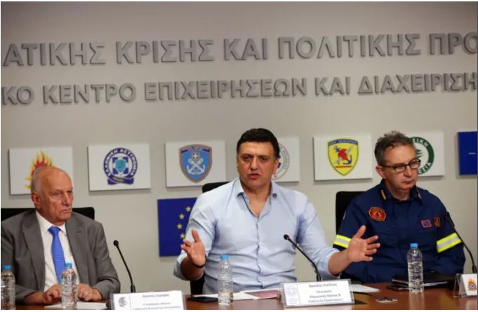 Κικίλιας: Έκτακτα μέτρα για την αντιμετώπιση των πύρινων μετώπων στην Ελλάδα