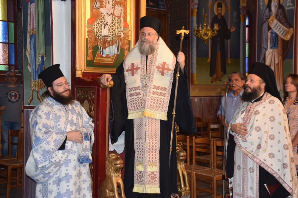 Η πρώτη Παράκληση προς την Υπεραγία Θεοτόκο στην Ιερά Μητρόπολη Τρίκκης