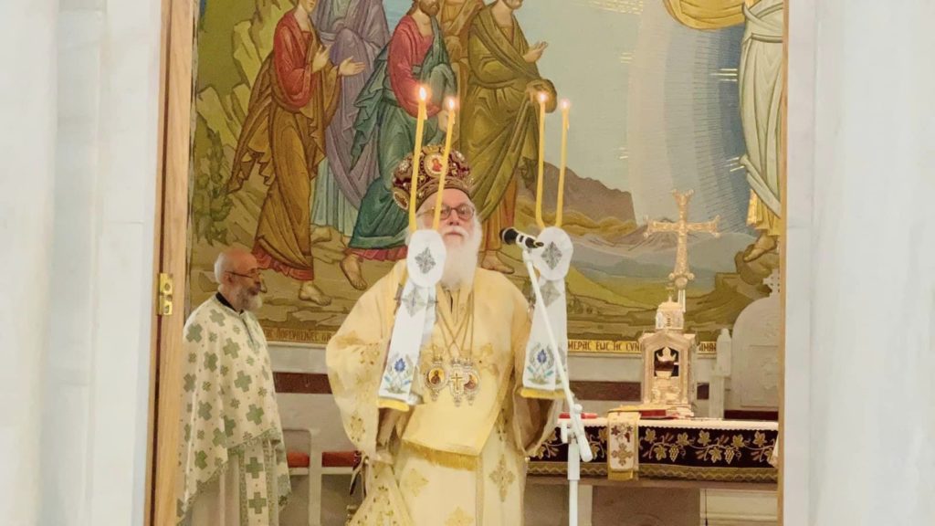 Η εορτή της Κοιμήσεως της Θεοτόκου στα Τίρανα
