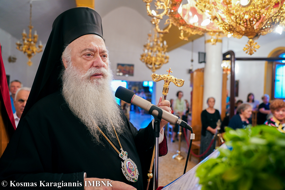 Βεροίας: “Δεν θα πρέπει μόνο κατά τον Δεκαπενταύγουστο να καταφεύγουμε στην Παναγία μας, αλλά σε όλη μας τη ζωή”