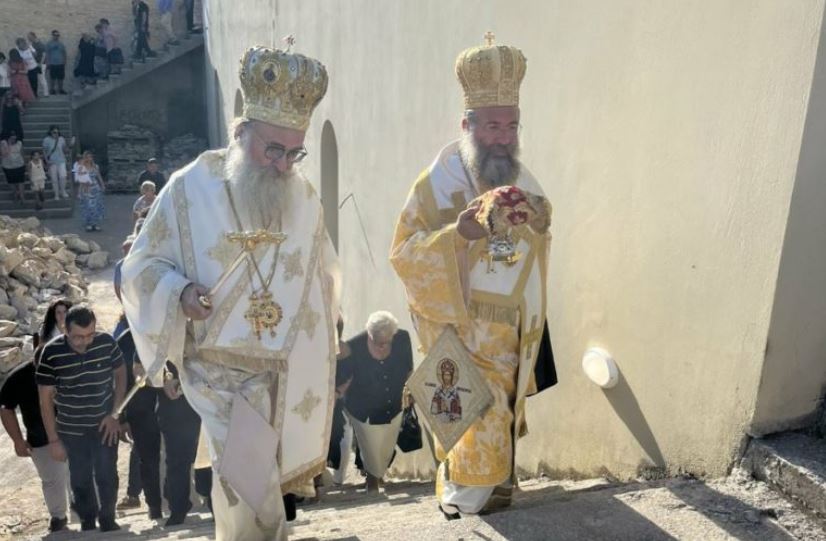 Εγκαίνια Ιερού Ναού Αγίου Αγαθόποδος, ενός εκ των Αγίων Δέκα Μαρτύρων της Κρήτης