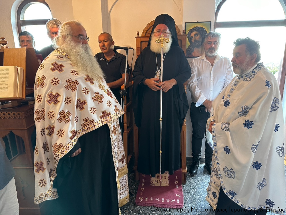 Ο Ιεραπύτνης Κύριλλος για την αγάπη του λαού μας προς την Υπεραγία Θεοτόκο