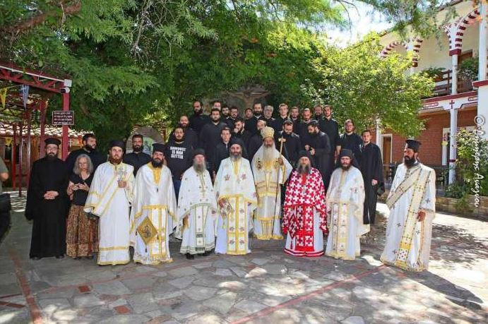 Φοιτητές από τη Θεολογική Σχολή Μπαλαμάντ στην Ιερά Μητρόπολη Φθιώτιδος