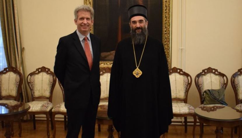 Την Επισκοπή Νις επισκέφθηκε ο νέος Πρέσβης της Μεγάλης Βρετανίας στη Σερβία