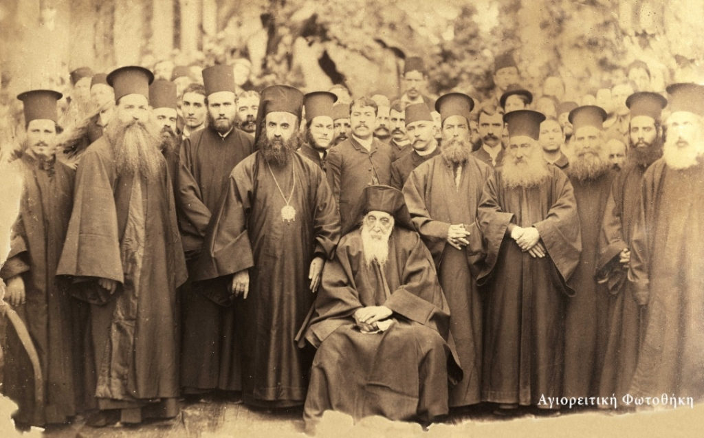 Φωτογραφία – ντοκουμέντο: Ο Άγιος Νεκτάριος με τον Πατριάρχη Αλεξανδρείας Σωφρόνιο Δ’