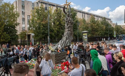 В Москве отслужили панихиду по погибшим в Беслане