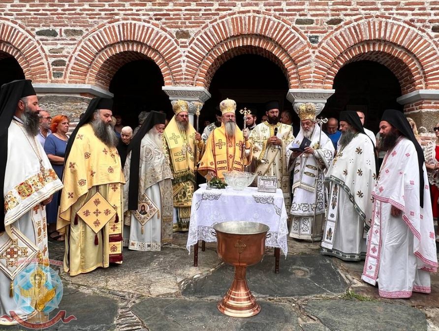 Στην Ιερά Μονή Τιμίου Προδρόμου Ακριτοχωρίου αντιπροσωπεία του Πατριαρχείου Βουλγαρίας