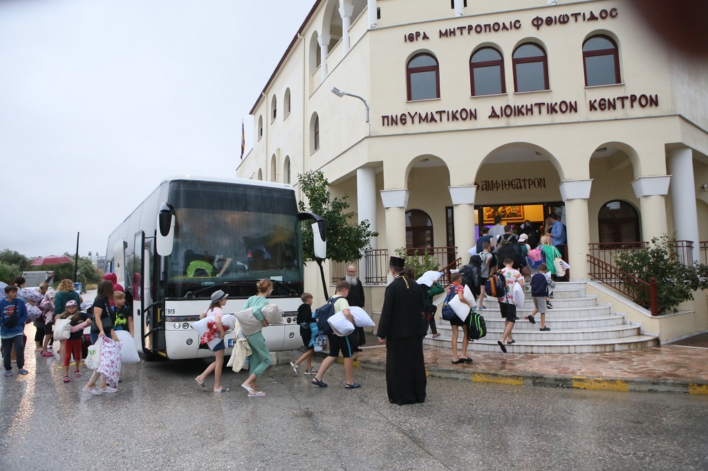 Εκκενώθηκε προληπτικά η κατασκήνωση της Ι.Μ. Φθιώτιδος στο Καινούργιο Λοκρίδος