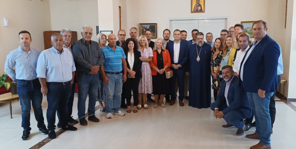 Στον Μητροπολίτη Μεσσηνίας ο Δήμαρχος Καλαμάτας Αθανάσιος Βασιλόπουλος