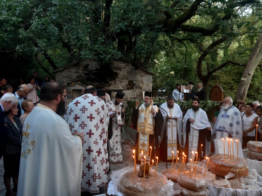 Ο Εορτασμός της Οσιοπαρθενομάρτυρος Αγίας Θεοδώρας της εν Βάστα Αρκαδίας