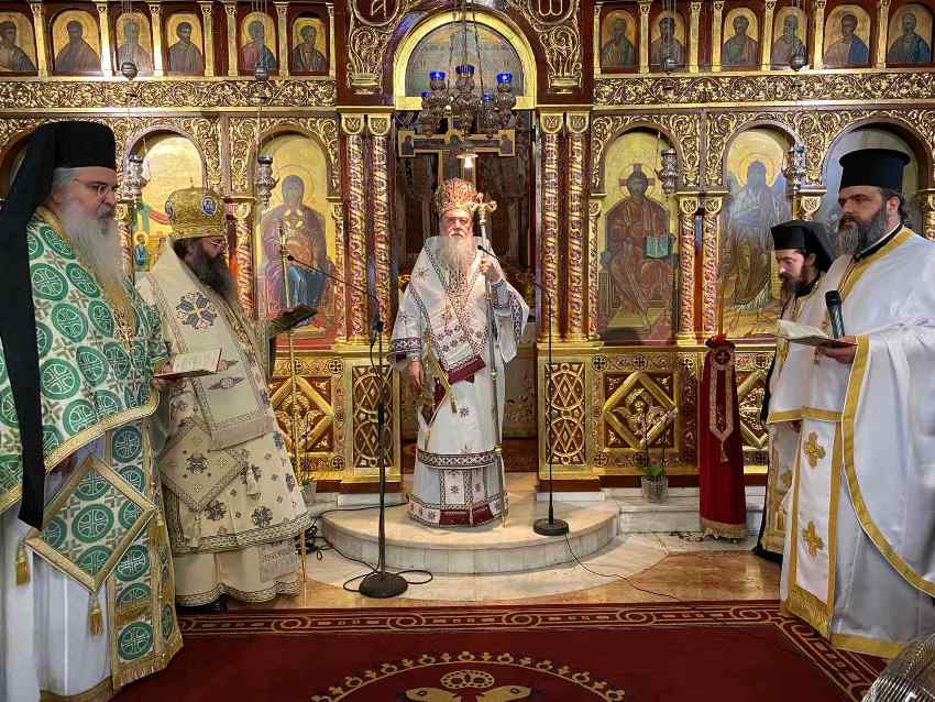 Τεσσαρακονθήμερο μνημόσυνο μακαριστού Πρωτοπρεσβυτέρου π. Παναγιώτη Μπρίνια