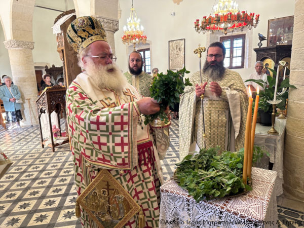 Μητροπολίτης Ιεραπύτνης: Ο Τίμιος Σταυρός αποτελεί «όπλο ειρήνης και αήττητο τρόπαιο»