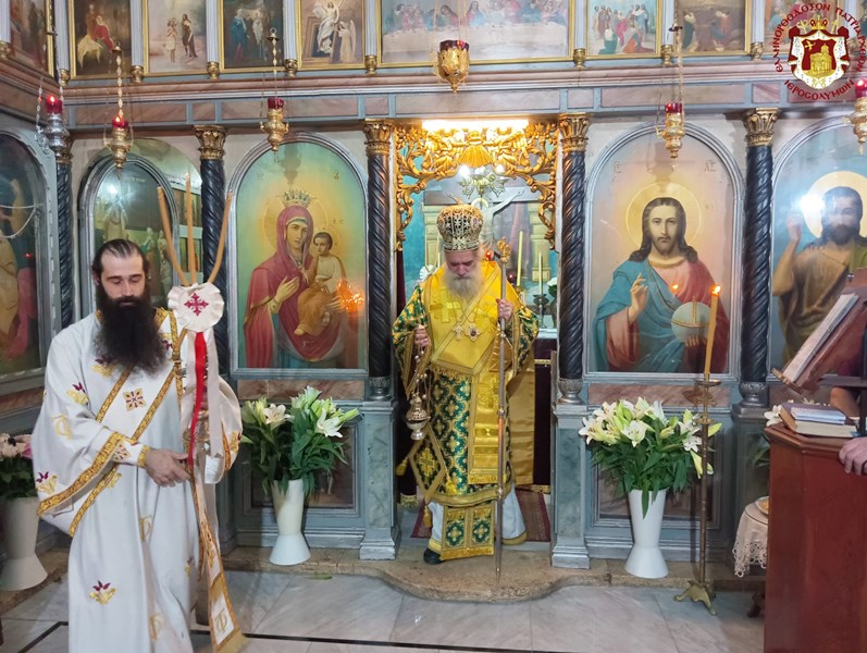 Η εορτή των Αγίων Θεοπατόρων Ιωακείμ και Άννης στο Πατριαρχείο Ιεροσολύμων