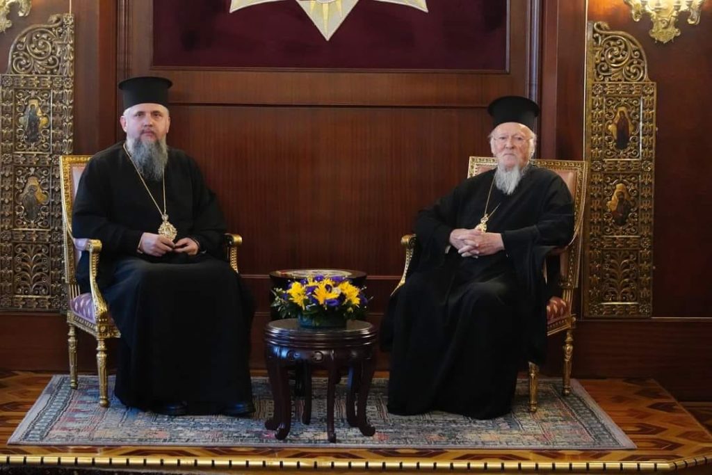 ‎صاحب القداسة يستقبل صاحب الغبطة متروبوليت اوكرانيا