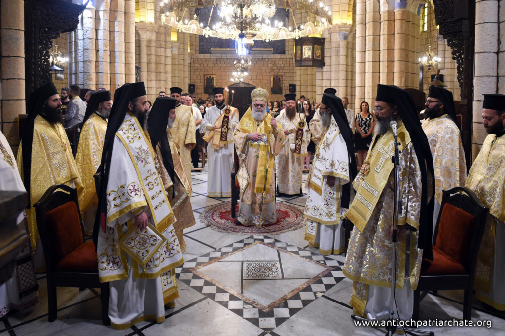 ختام لقاء شبيبة دمشق وريفها دير القديس جاورجيوس الحميراء البطريركي – المشتاية