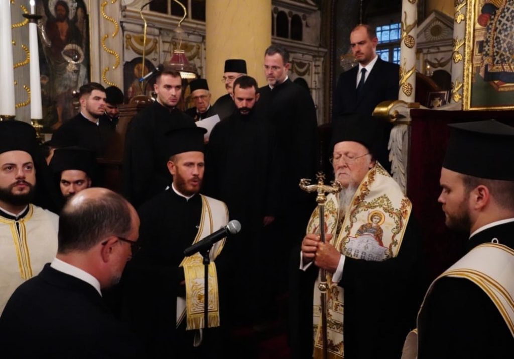 صلاة الغروب برئاسة صاحب الغبطة متروبوليت كييف