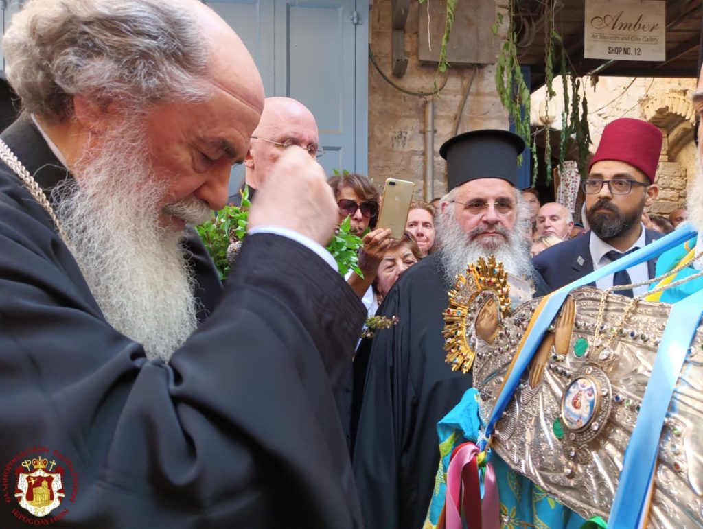 Η Απόδοση της εορτής της Κοιμήσεως της Θεοτόκου στο Πατριαρχείο Ιεροσολύμων