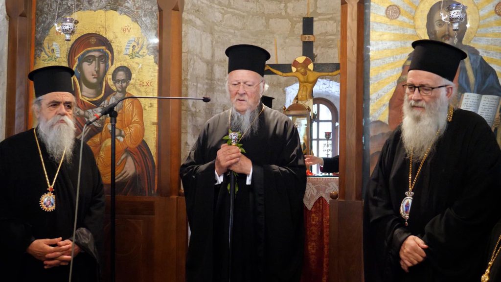 Συνεχίστηκε για τέταρτη ημέρα η επίσκεψη του Οικουμενικού Πατριάρχη στην Ιερά Μητρόπολη Ηλείας