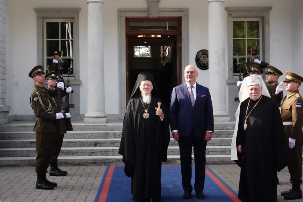 ‎صاحب القداسة يلتقي فخامة رئيس جمهورية استونيا