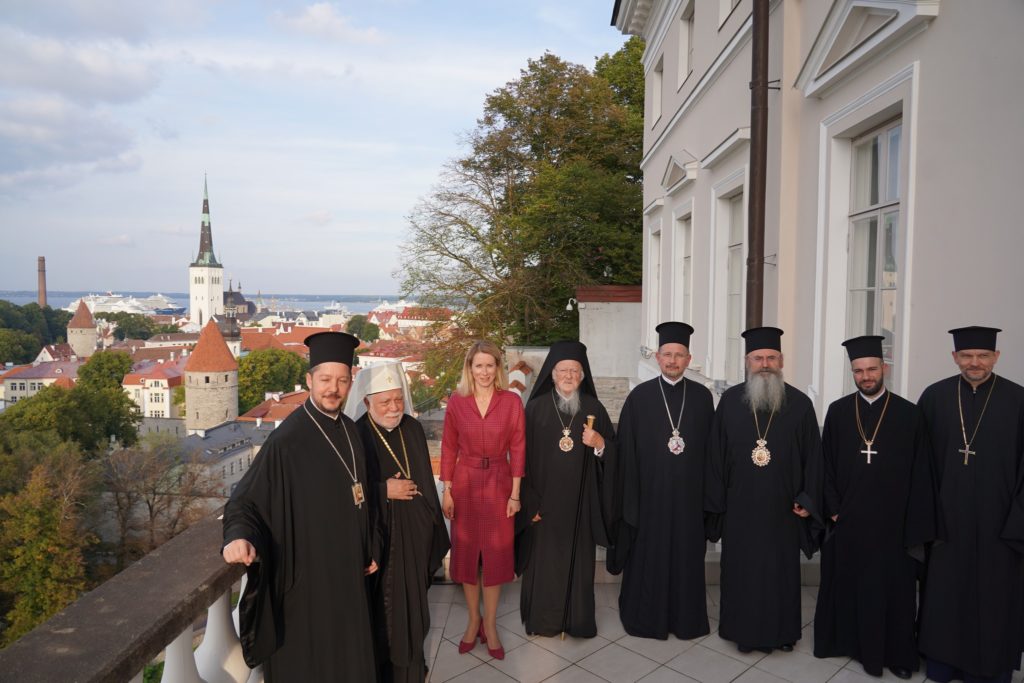 Στην Εσθονία ο Οικουμενικός Πατριάρχης – Συνάντηση με την Πρωθυπουργό