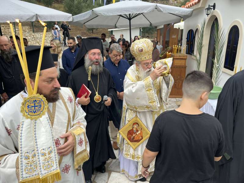 Εγκαίνια Ιερού Ναού Αγίου Ιωσήφ του Ηγιασμένου στη Μητρόπολη Ρεθύμνης
