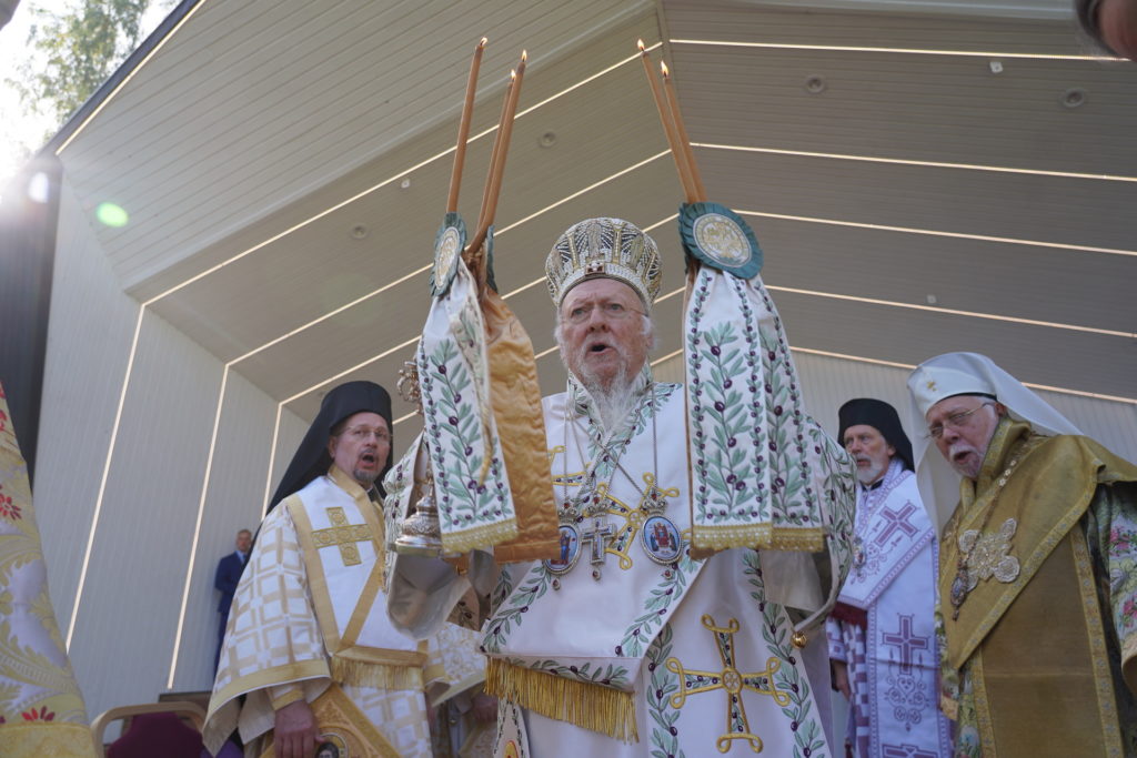 Εσθονία: Υπαίθρια Θεία Λειτουργία από τον Οικουμενικό Πατριάρχη (ΦΩΤΟ)