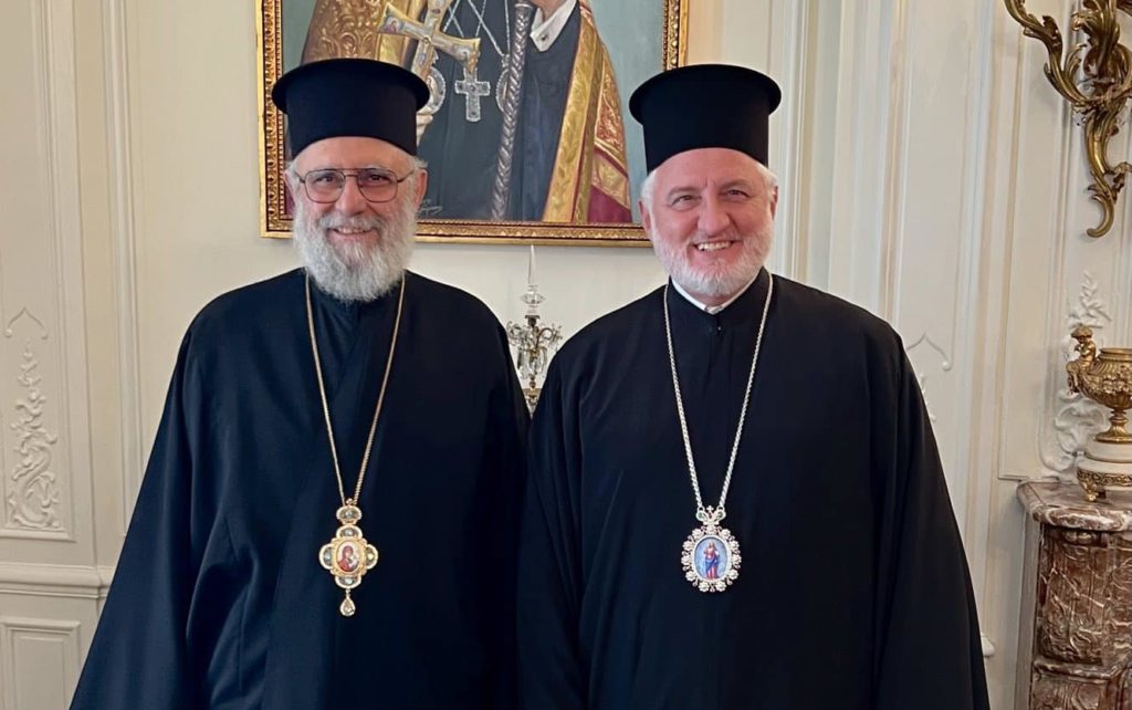 Συνάντηση του Αρχιεπισκόπου Ελπιδοφόρου με τον Μητροπολίτη Ν. Υόρκης και Βορείου Αμερικής του Πατριαρχείου Αντιοχείας