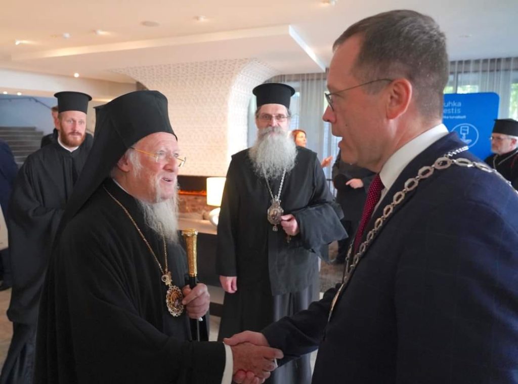 ‎لقاء صاحب القداسة وعمدة مدينة تارتو