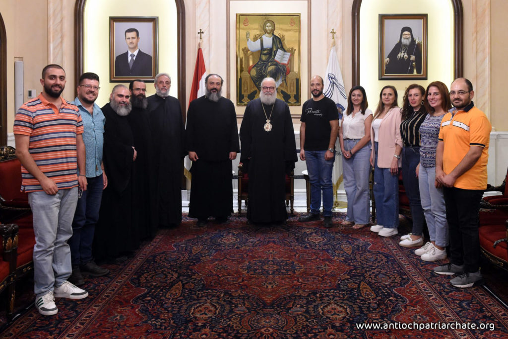 البطريرك يستقبل اللجنة التنظيمة لمسابقة المواهب Talents Hunt