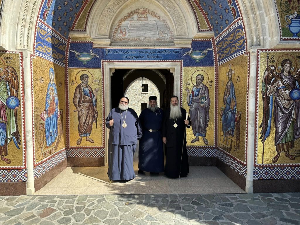 Στην Κύπρο ο Μητροπολίτης Φθιώτιδος – Προσκύνημα στην Ιερά Μονή Κύκκου