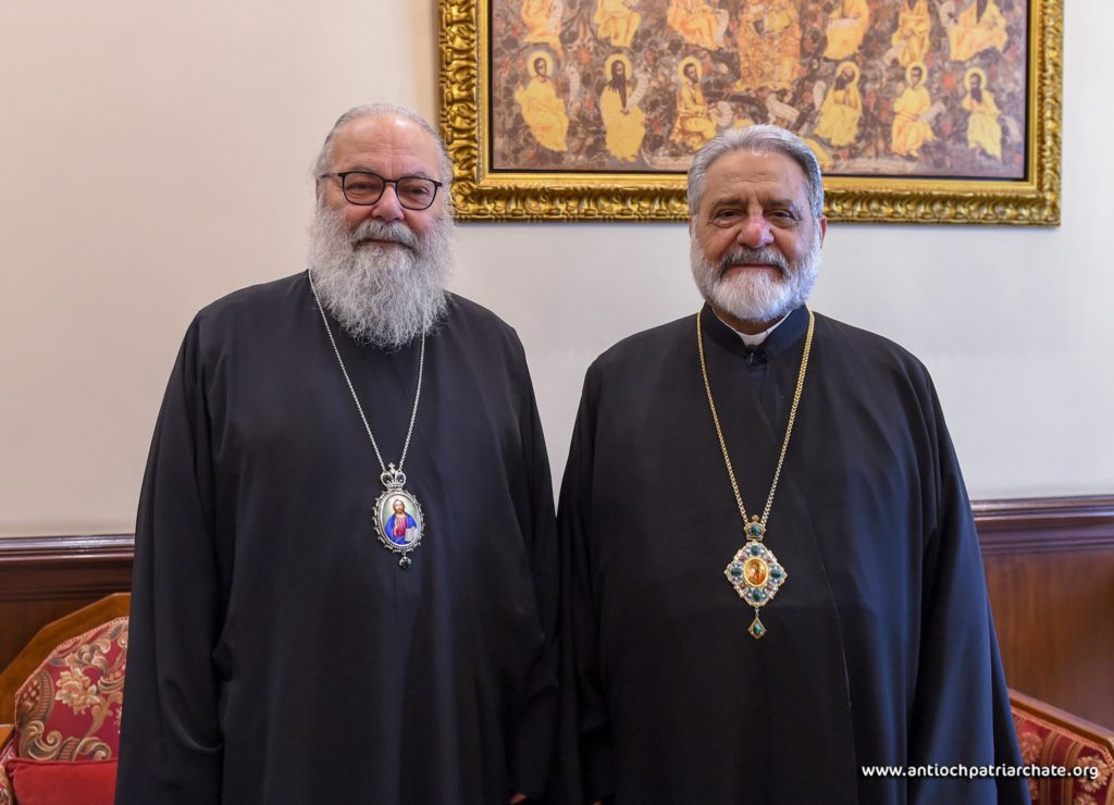 Συνάντηση του Πατριάρχη Αντιοχείας με τον Μητροπολίτη Σάο Πάολο στη Δαμασκό
