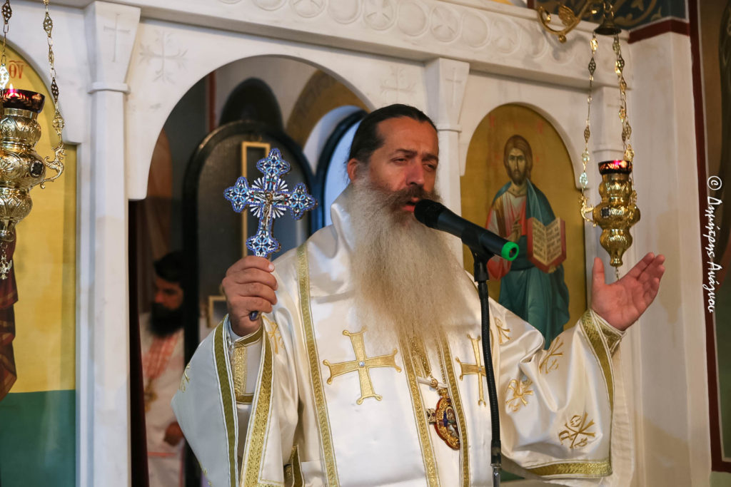 Μητροπολίτης Φθιώτιδος Συμεών: «Ικετεύουμε την Παναγία να μας δώσει δύναμη τούτες τις ώρες»