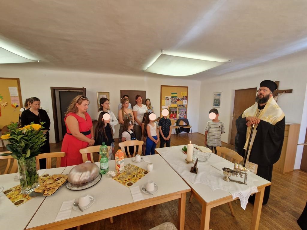 Αγιασμός στους νέους χώρους διδασκαλίας της Ελληνικής Εθνικής Σχολής Βιέννης