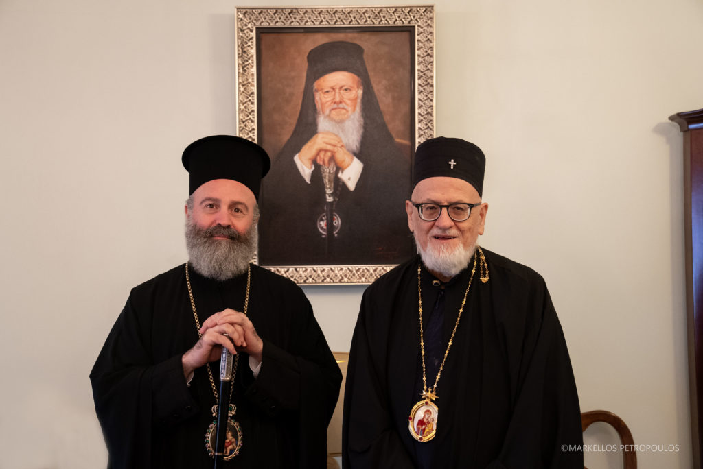 Συνάντηση του Αρχιεπισκόπου Αυστραλίας με τον ιεραπόστολο Επίσκοπο Νικοπόλεως