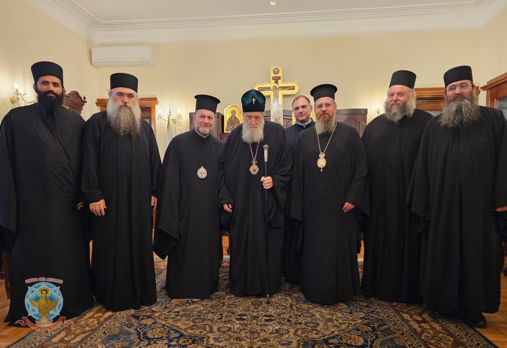 Българският патриарх Неофит прие митрополит Емануил от Александрийската патриаршия