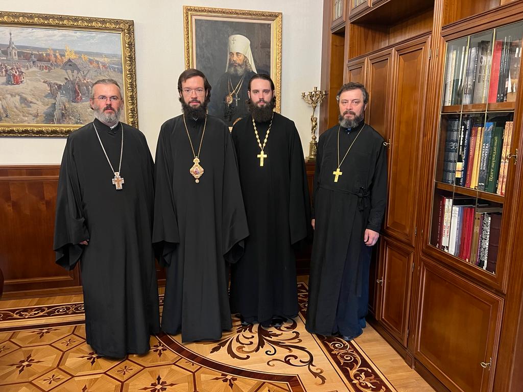 Συνάντηση Μητροπολίτη Βολοκολάμσκ με εκπροσώπους της Ορθόδοξης Εκκλησίας στην Αμερική