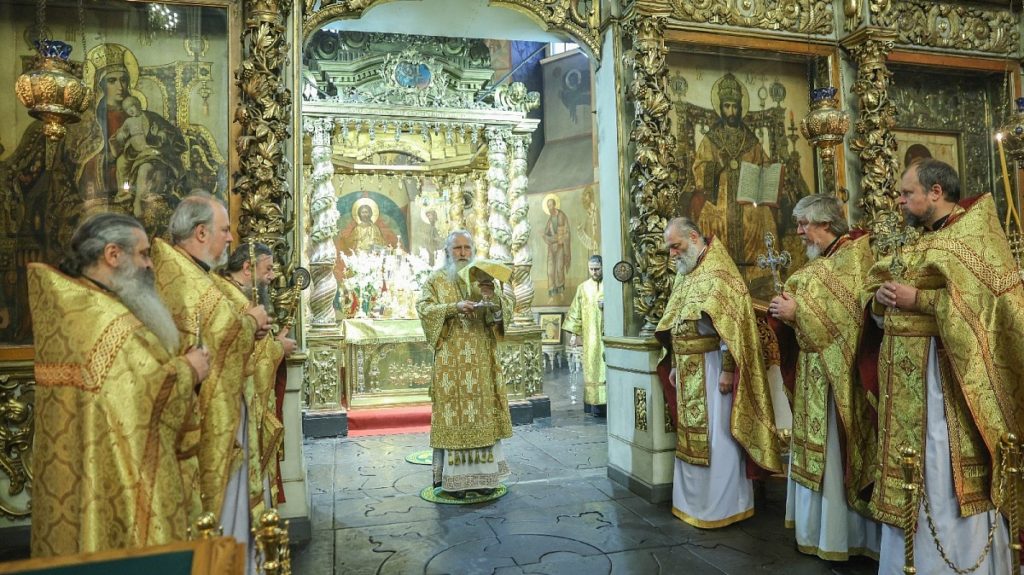 В Донском монастыре г. Москвы молитвенно почтили память захороненных в обители представителей грузинских царских и княжеских фамилий