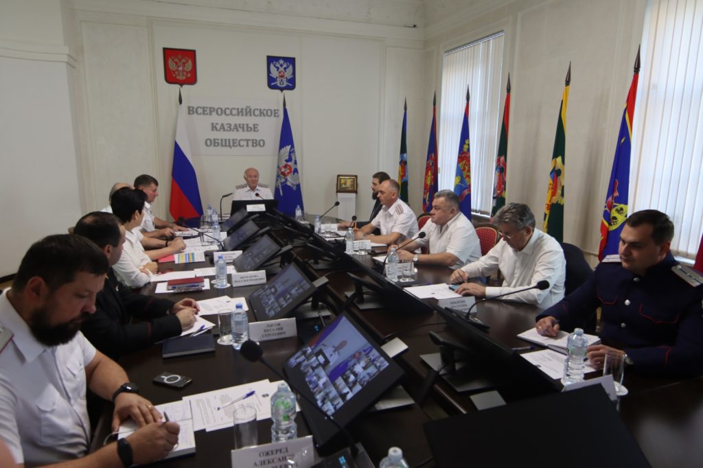 Ответственный секретарь Синодального комитета принял участие в совещании с войсковыми атаманами и священниками войсковых казачьих войск и казачьих округов России