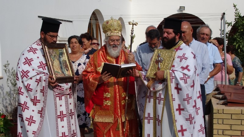 Η ανάμνηση του εν Χώναις θαύμα του Αρχαγγέλου Μιχαήλ στην Ιερά Μονή των Αγίων Αγγέλων Λέρου