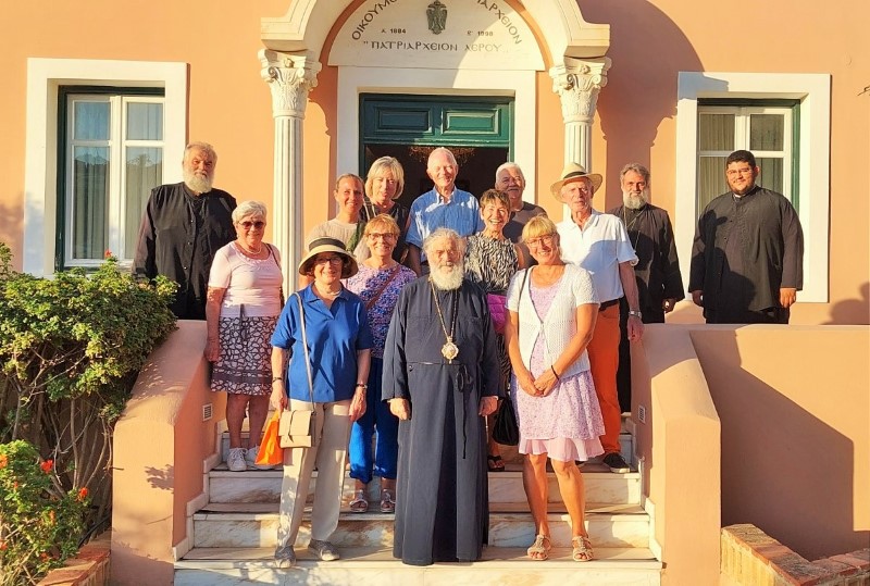 Επίσκεψη αδελφοποιημένου Δήμου Άσχαϊμ στον Μητροπολίτη Λέρου