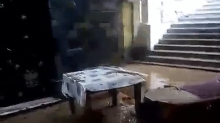 Το Ιερό Προσκύνημα Αγίας Παρασκευής Τεμπών μετά την υποχώρηση των υδάτων (ΦΩΤΟ)