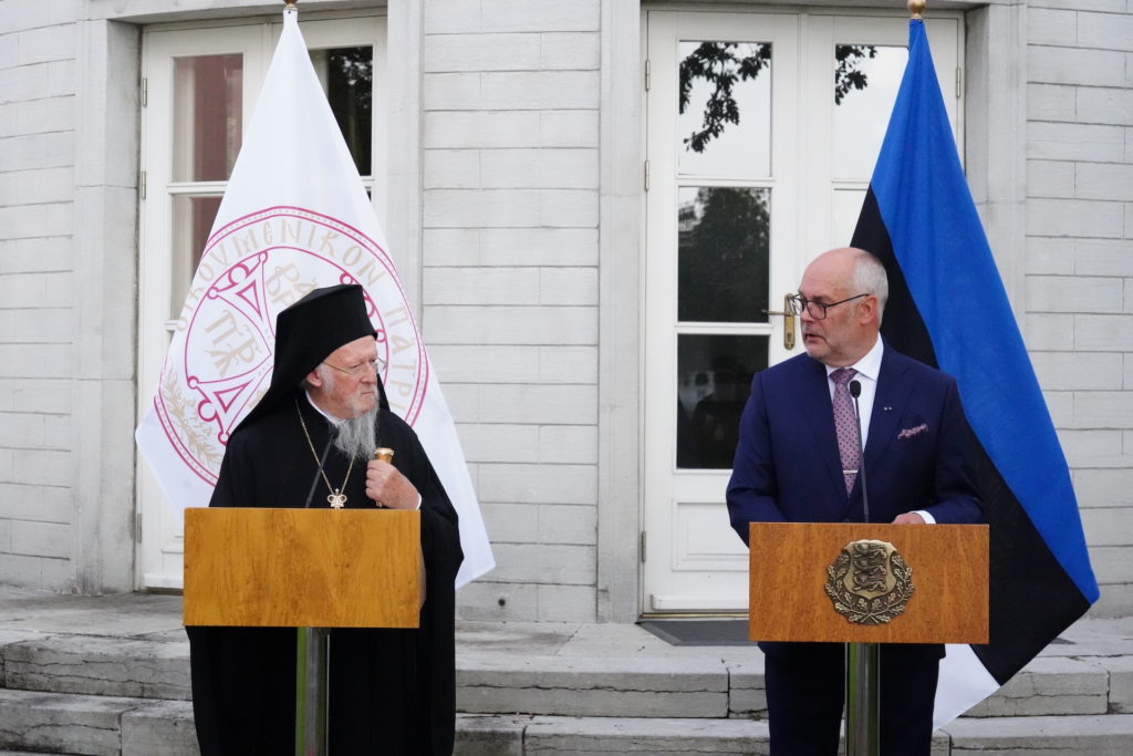 Ο Οικουμενικός Πατριάρχης στην Εσθονία –  Η αναφορά στην προστασία του περιβάλλοντος και στον πόλεμο στην Ουκρανία