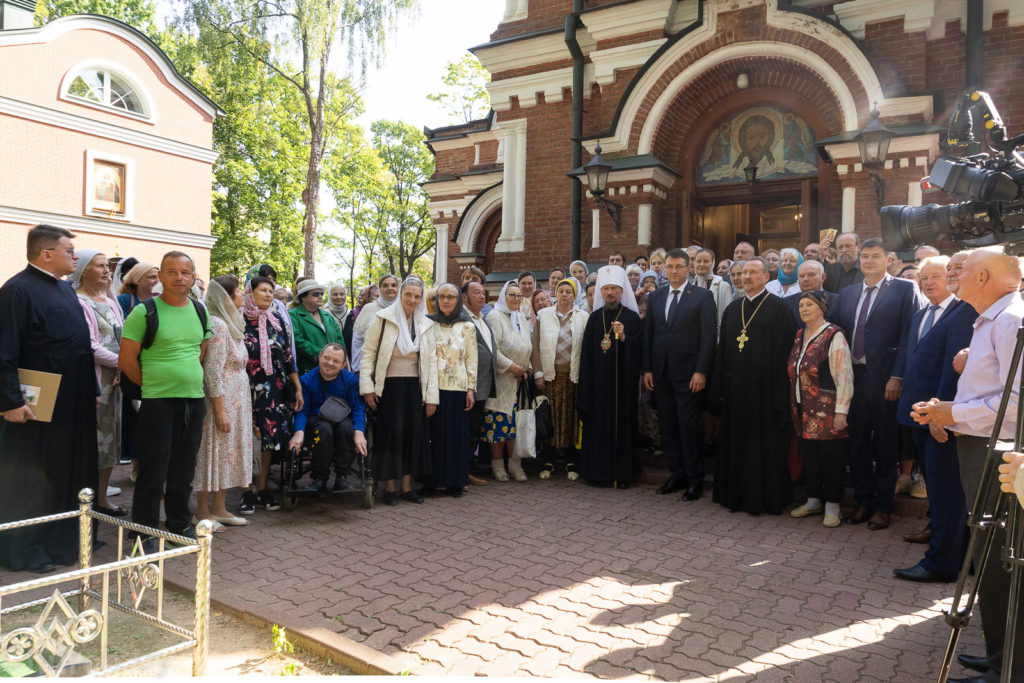 Патриарший экзарх всея Беларуси возглавил торжества по случаю 125-летия освящения Александро-Невского храма г. Минска