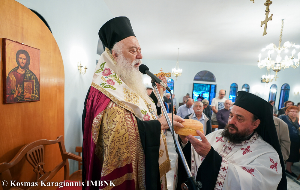 Εσπερινός της Αγίας Σοφίας και των τριών θυγατέρων αυτής στις κατασκηνώσεις της Γ.Ε.Χ.Α. στο Κουστοχώρι