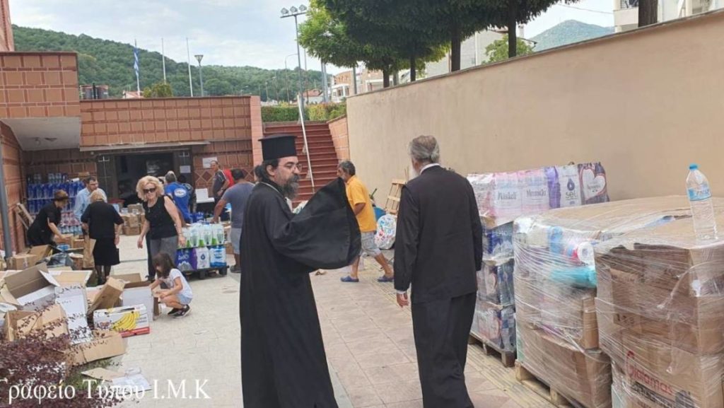 Αποστολή βοήθειας στους πλημμυροπαθείς της Θεσσαλίας από την Ιερά Μητρόπολη Καστορίας
