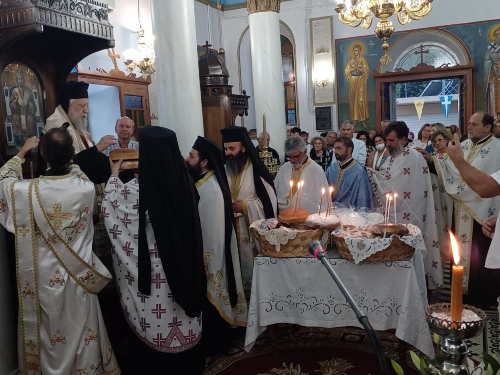 Η Εορτή της Αγίας Σοφίας στην Ιερά Μητρόπολη Καρυστίας και Σκύρου